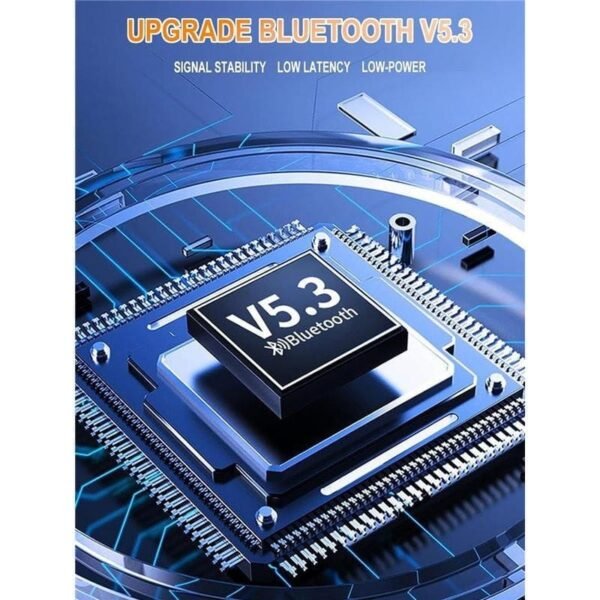 HBQ YYK-790 – Écouteurs sans fil Bluetooth 5.4 avec annulation de bruit et autonomie prolongée