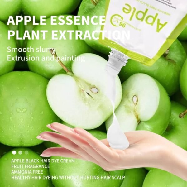 CREME NOIRCISSANTE EXTRAIT DE POMME SANS  AMONIAQUE 500ml+500ml