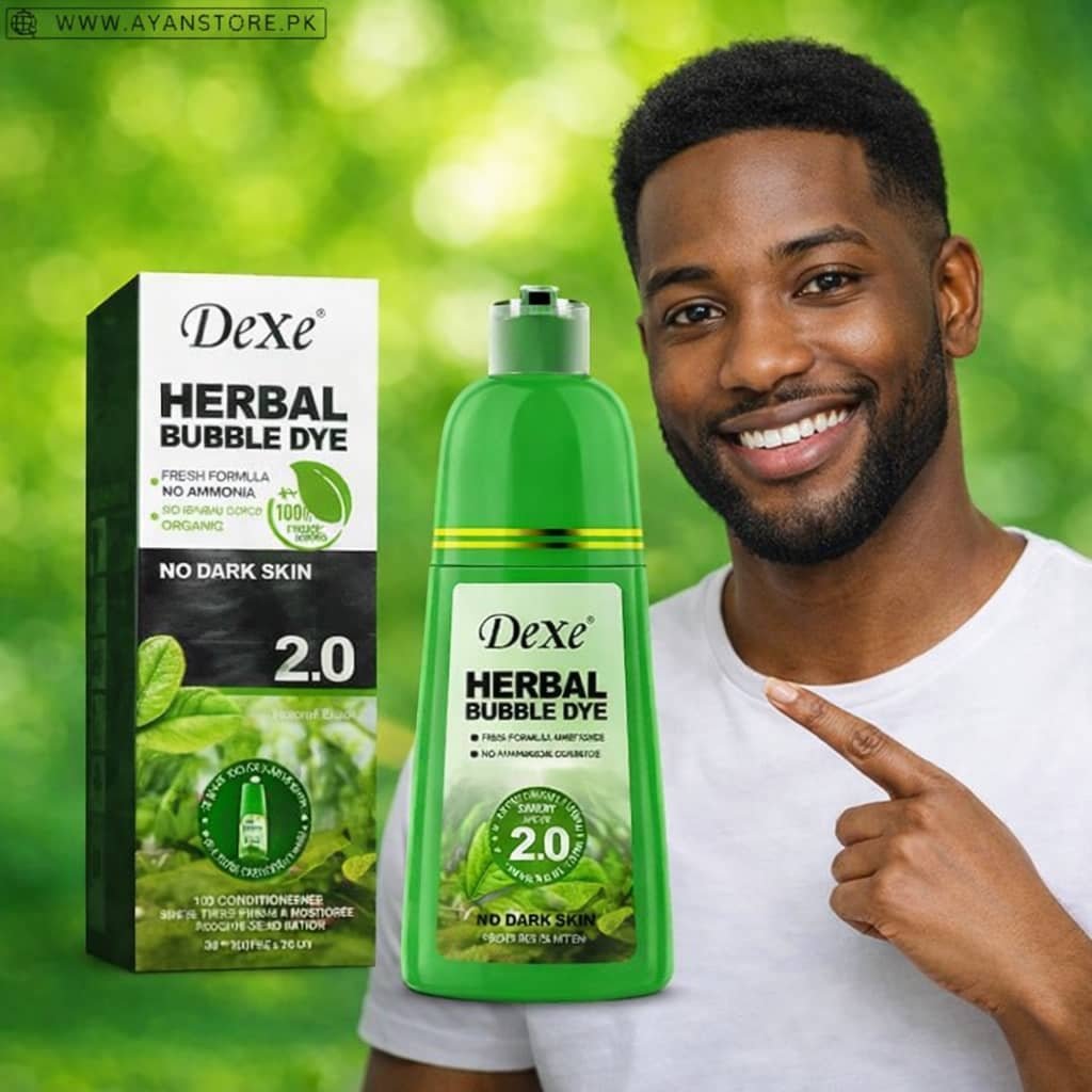 Herbal Bubble Dye avant après