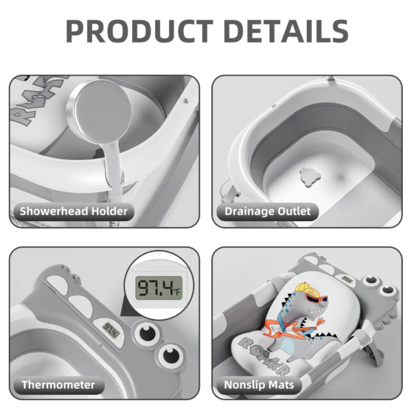 Baignoire pliable pour bébé