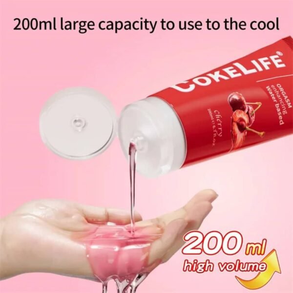 CokeLife Lubrifiant à base d'eau, aromatisée aux fruits