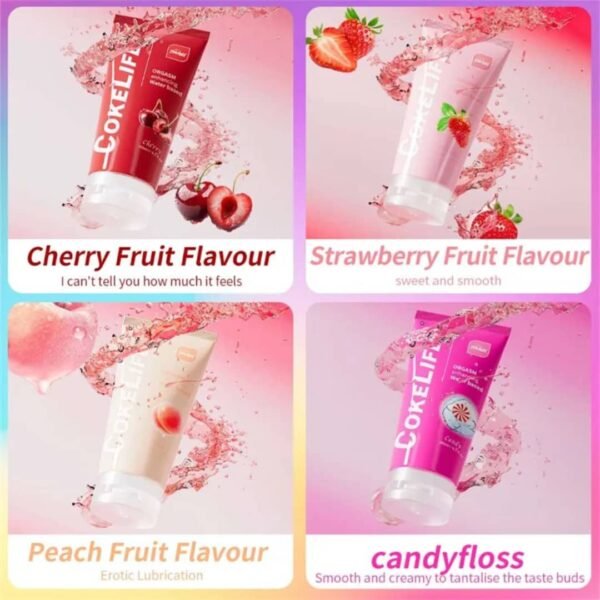 CokeLife Lubrifiant à base d'eau, aromatisée aux fruits