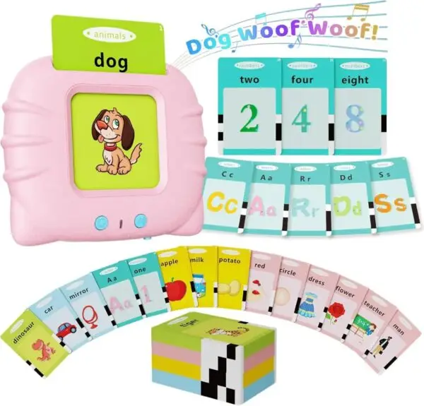 cartes 01 Lecteur de cartes éducatives 224 Mots en Anglais