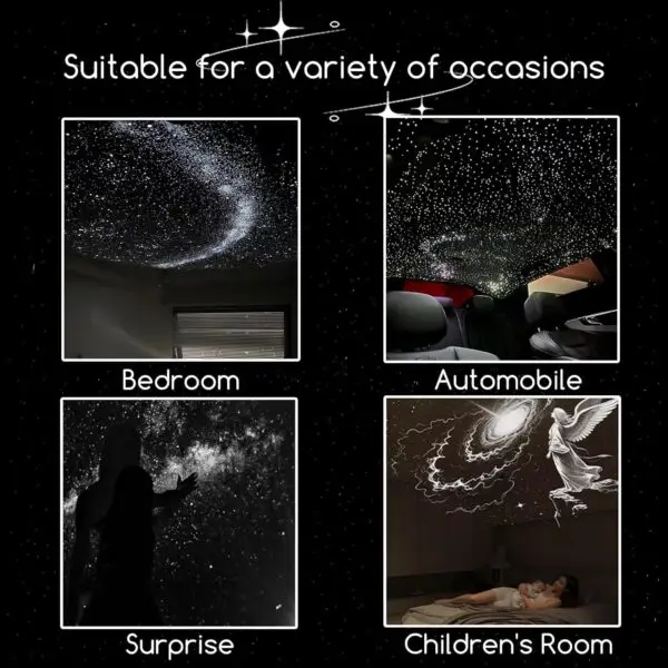Lampe Galaxie USB avec 12 Projections