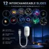 Lampe Galaxie USB avec 12 Projections
