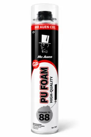 Mousse Polyuréthane Expansive Mr. Auen PU Foam GP – Haute Qualité