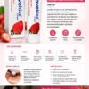 Lovekiss Cream – Lubrifiant Intime Aromatisé Fraise 100 ml