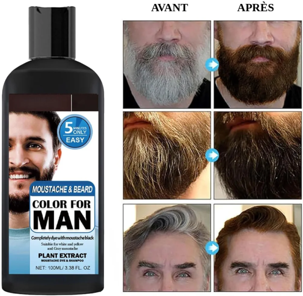 Colorant Homme Barbe & Cheveux
