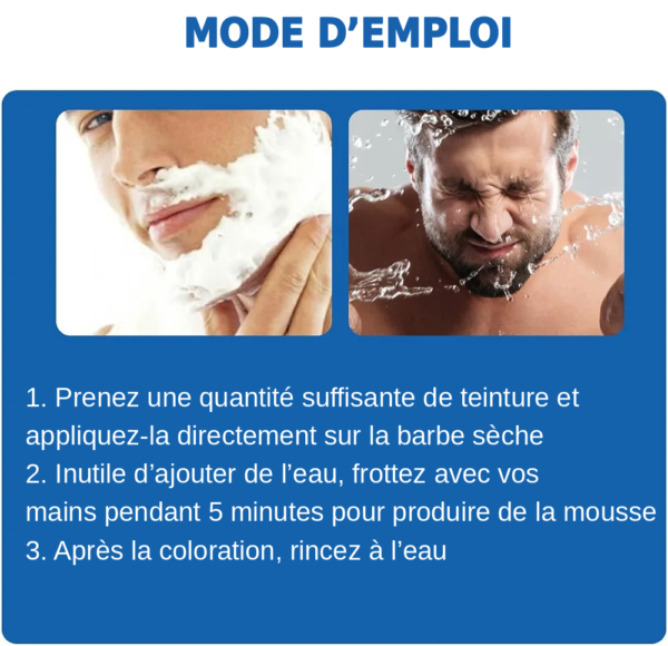 Colorant Homme Barbe & Cheveux