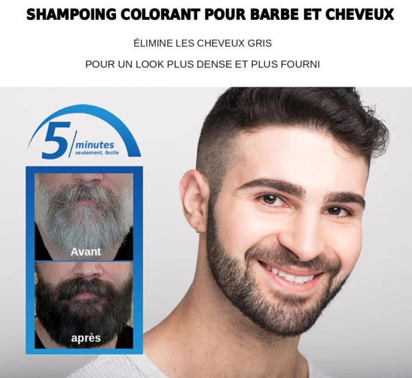 Colorant Homme Barbe & Cheveux
