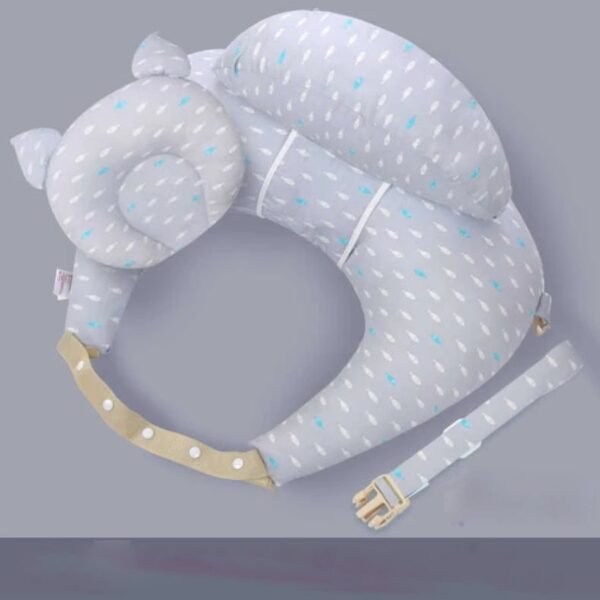 Coussin d'allaitement ergonomique 3 en 1 avec appui-tête bébé